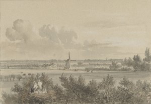 Paesaggio presso Maarssen da Jacobus Theodorus Abels
