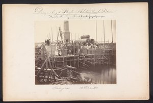Stazione di pompaggio con pompe centrifughe, Kralingen 26 ottobre 1868 da Jacobus van Gorkom jr.