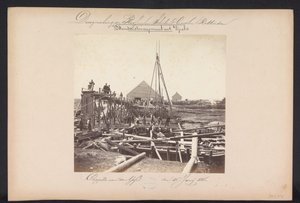 Impianto di pompaggio a vapore con viti / Cappelle aan den IJssel il 15 giugno 1868 da Jacobus van Gorkom jr.