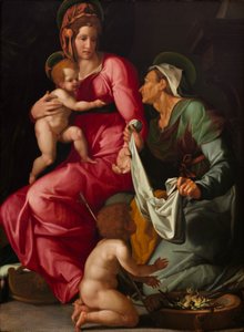 Madonna col Bambino con Santa Elisabetta e San Giovanni Battista da Jacopino del Conte