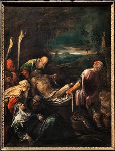 Sepoltura del corpo di Cristo, c.1580