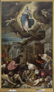 San Rocco visita le vittime della peste, c.1575