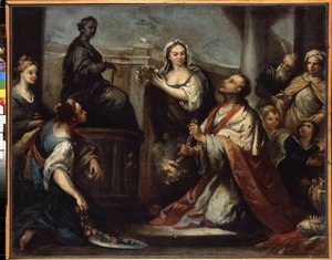 Il re Salomone trascinato nell