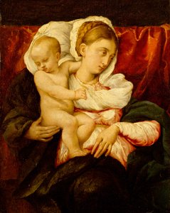 Madonna con Bambino da Jacopo Bassano