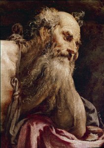 San Girolamo in meditazione da Jacopo Bassano