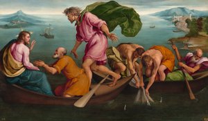 La Pesca Miracolosa da Jacopo Bassano il vecchio