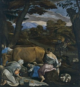 La parabola del seminatore da Jacopo Bassano il vecchio
