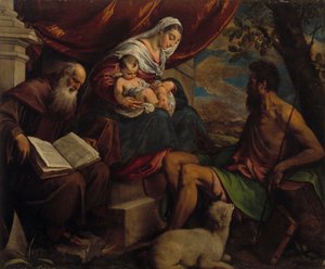 Vergine e Bambino con Giovanni Battista e Sant