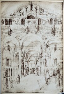 La flagellazione di Cristo da Jacopo Bellini