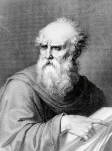 Ritratto di Marco Vitruvio Pollione noto come Vitruvio, architetto e scrittore romano, incisione di Jacopo Bernardi basata su un disegno di Vincenzo Ray da Jacopo Bernardi