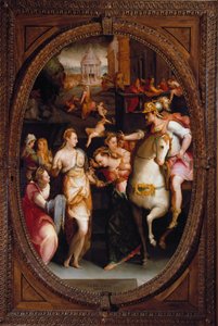 La famiglia di Dario davanti ad Alessandro Magno da Jacopo Coppi