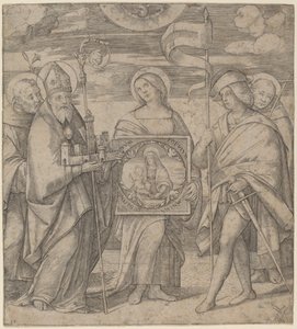 Santi patroni di Bologna da Jacopo Francia
