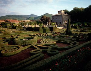 Vista di villa Lante da Jacopo Vignola