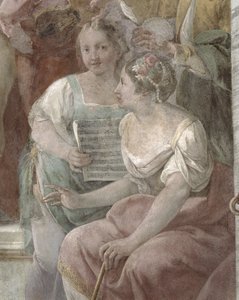 Sala della Musica (dettaglio) da Jacopo Guarana