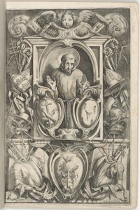 Frontespizio con ritratto di San Francesco da Jacopo Ligozzi