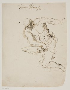 San Girolamo inginocchiato che legge
