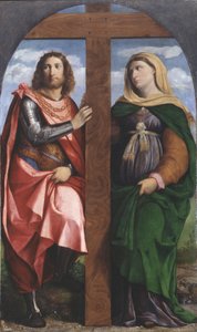 Esaltazione della Croce. Santi Costantino il Grande ed Elena, 1520-1522