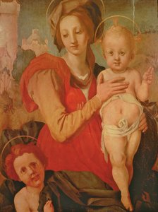 Madonna con Bambino e San Giovanni Battista infante da Jacopo Pontormo