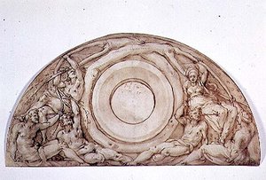 Studio per una lunetta da Jacopo Pontormo