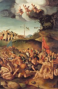 Il martirio dei diecimila, 1529-30 da Jacopo Pontormo