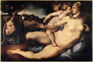 Venere e Cupido da Jacopo Pontormo