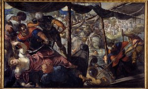 Battaglia tra Turchi e Cristiani da Jacopo Robusti Tintoretto