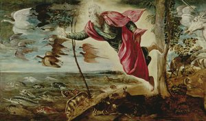 Creazione degli animali da Jacopo Robusti Tintoretto