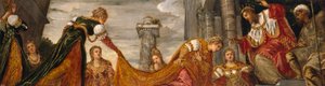 Ester davanti ad Assuero, 1552-55 da Jacopo Robusti Tintoretto