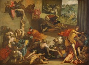 Massacro degli Innocenti da Jacopo Robusti Tintoretto