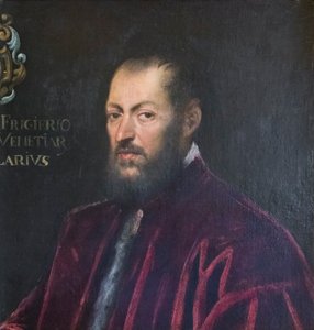 Ritratto di Andrea Frizier da Jacopo Robusti Tintoretto