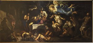 San Rocco in prigione visitato da un angelo, 1567 da Jacopo Robusti Tintoretto