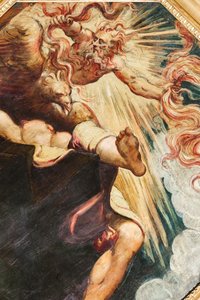 Semele bruciata da Giove, c.1541 da Jacopo Robusti Tintoretto