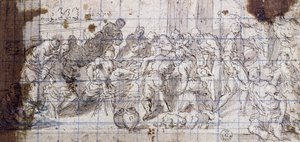 Studio per Le nozze di Cana da Jacopo Robusti Tintoretto