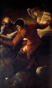 Gli Evangelisti Luca e Matteo da Jacopo Robusti Tintoretto