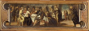 Il banchetto di Baldassarre da Jacopo Robusti Tintoretto
