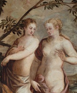 Il giudizio di Paride (dettaglio) da Jacopo Robusti Tintoretto