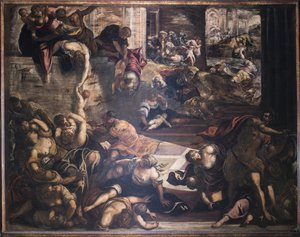 Il massacro degli innocenti da Jacopo Robusti Tintoretto