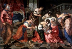 La Natività di San Giovanni Battista, 1550