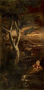 La Vergine che legge, ca 1583 da Jacopo Robusti Tintoretto