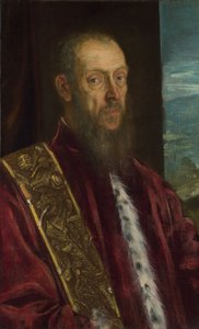 Ritratto di Vincenzo Morosini (1511-1588). da Jacopo Tintoretto