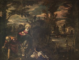 La fuga in Egitto, 1582-1585