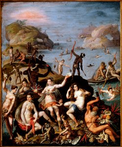 Pesca del corallo da Jacopo Zucchi