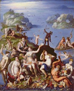 Pesca del corallo, c.1590 da Jacopo Zucchi