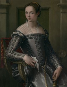 Ritratto di una donna, metà del XVI secolo