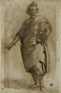 Figura maschile in piedi