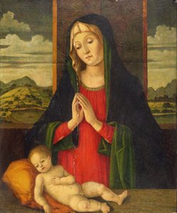 La Madonna col Bambino, c.1500 da Jacopo da Valenza