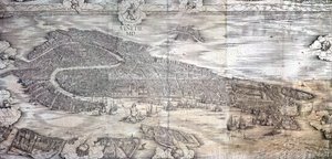 Grande Pianta Prospettica - Venezia, c.1500