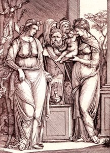 Il sacrificio a Priapo da Jacopo de