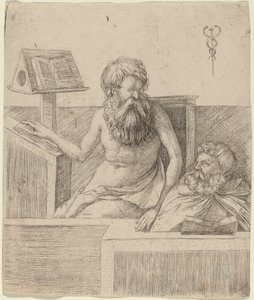 Due filosofi, c. 1509 da Jacopo de Barbari