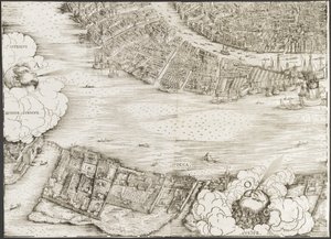 Veduta di Venezia [blocco in basso a sinistra]